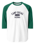 3/4 sleeve raglan shirt