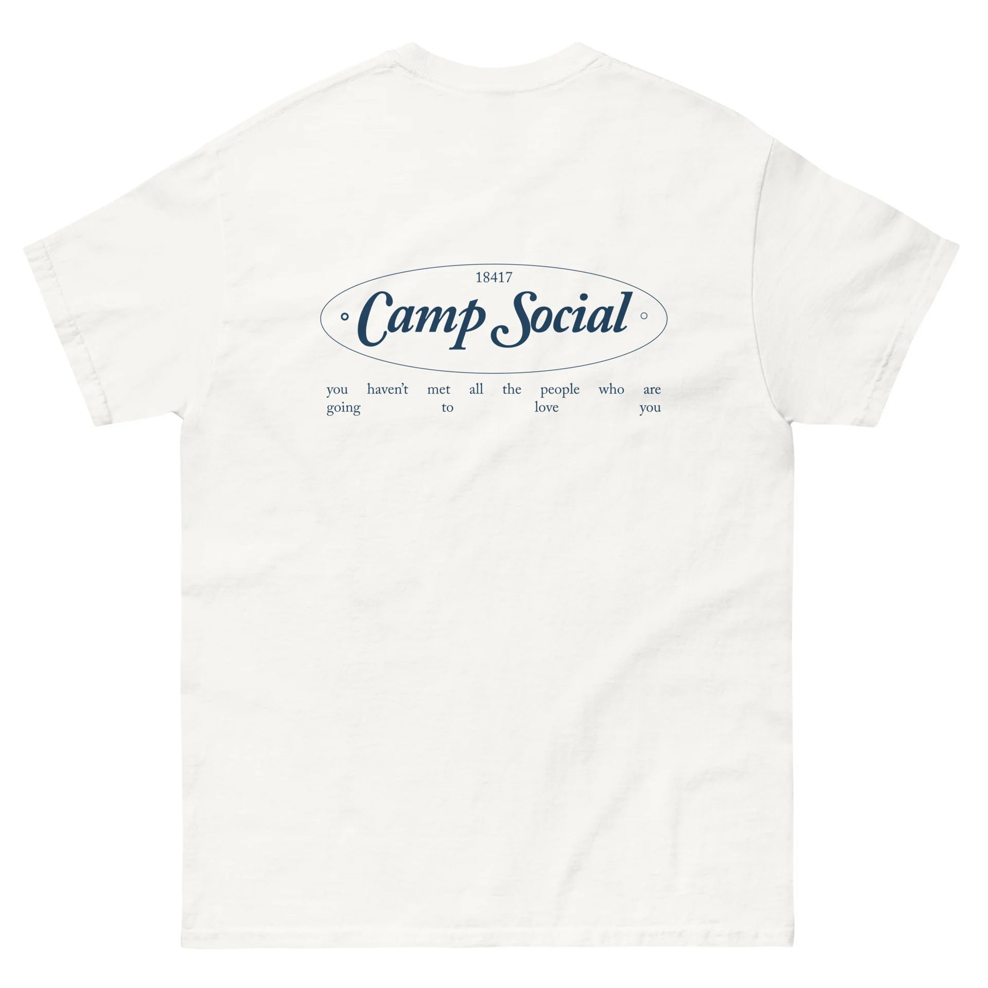 Plain Tee with Back