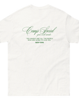 'Camp Friend' Tee - White/Green