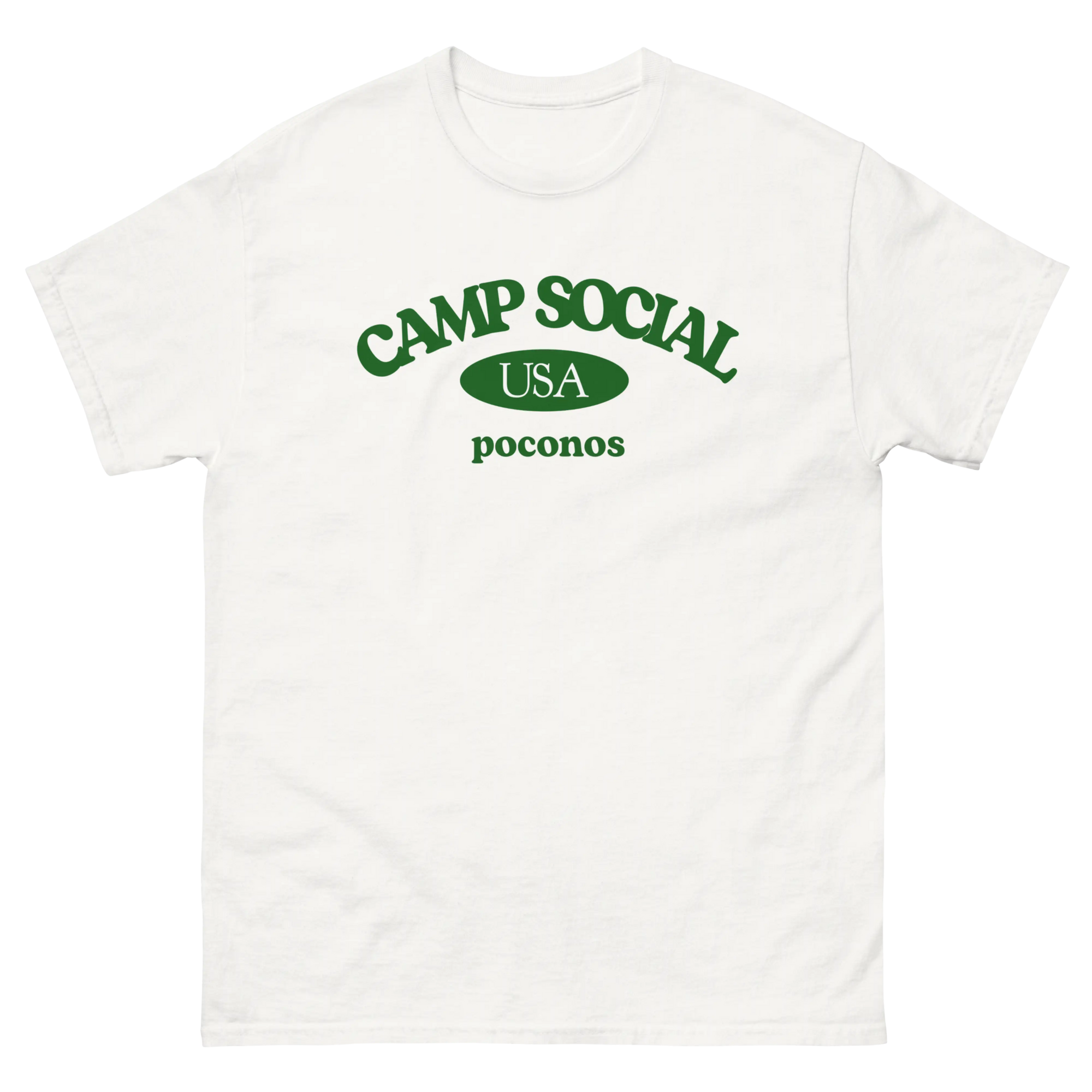 'Camp Social Alumni' Tee - White