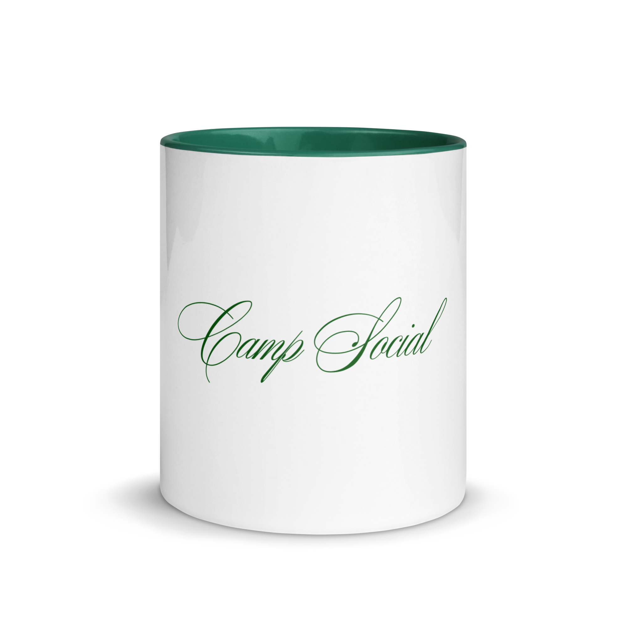 'Camp Social' Mug - Green