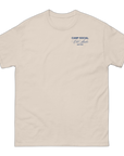 'Camp Friend' Tee - Cream/Navy