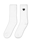 'Heart' Embroidered Socks