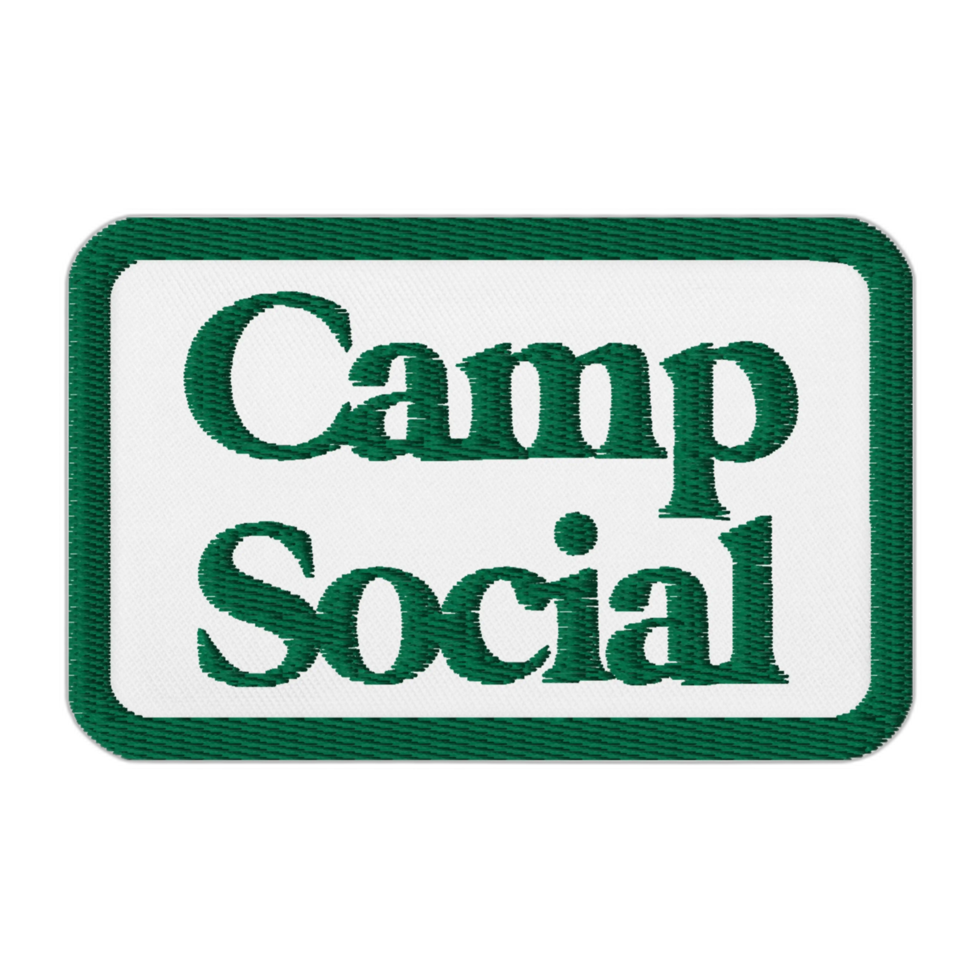 'Camp Social' Patch