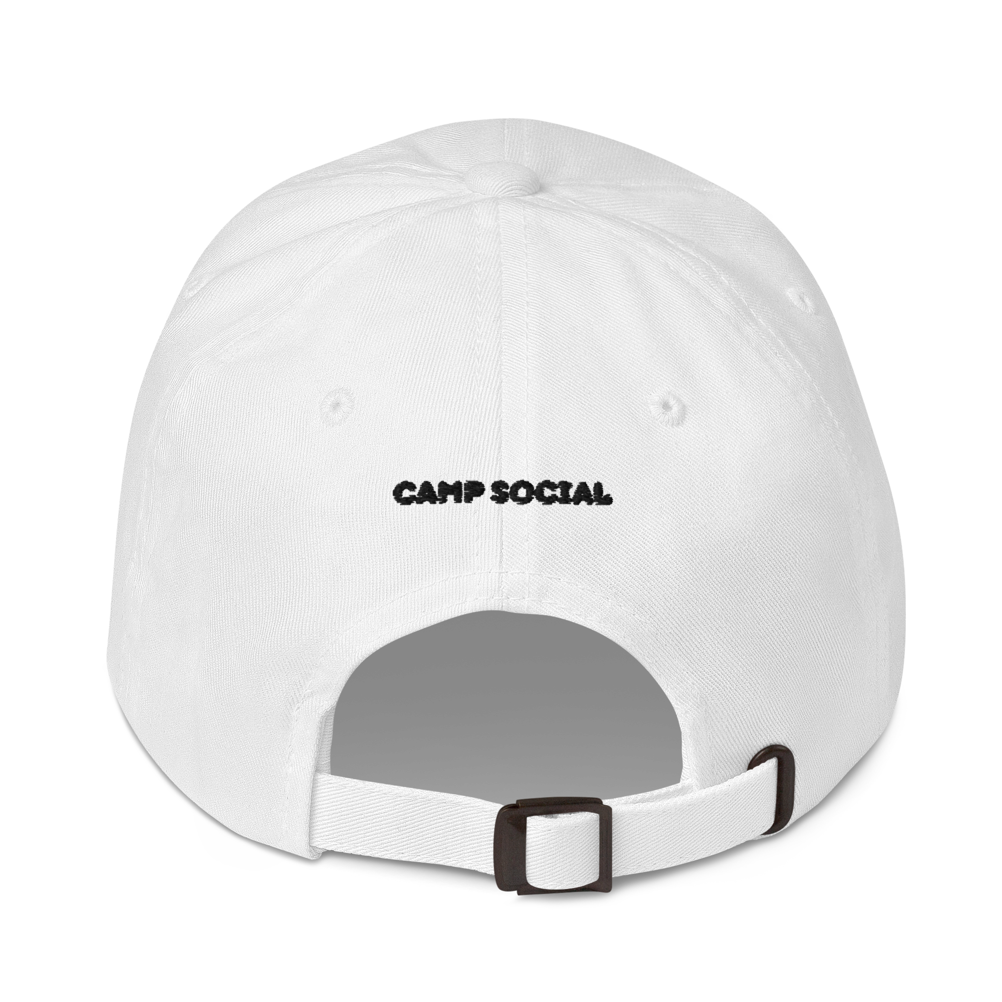 &#39;Après Camp&#39; Dad Hat - White