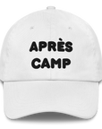 'Après Camp' Dad Hat - White