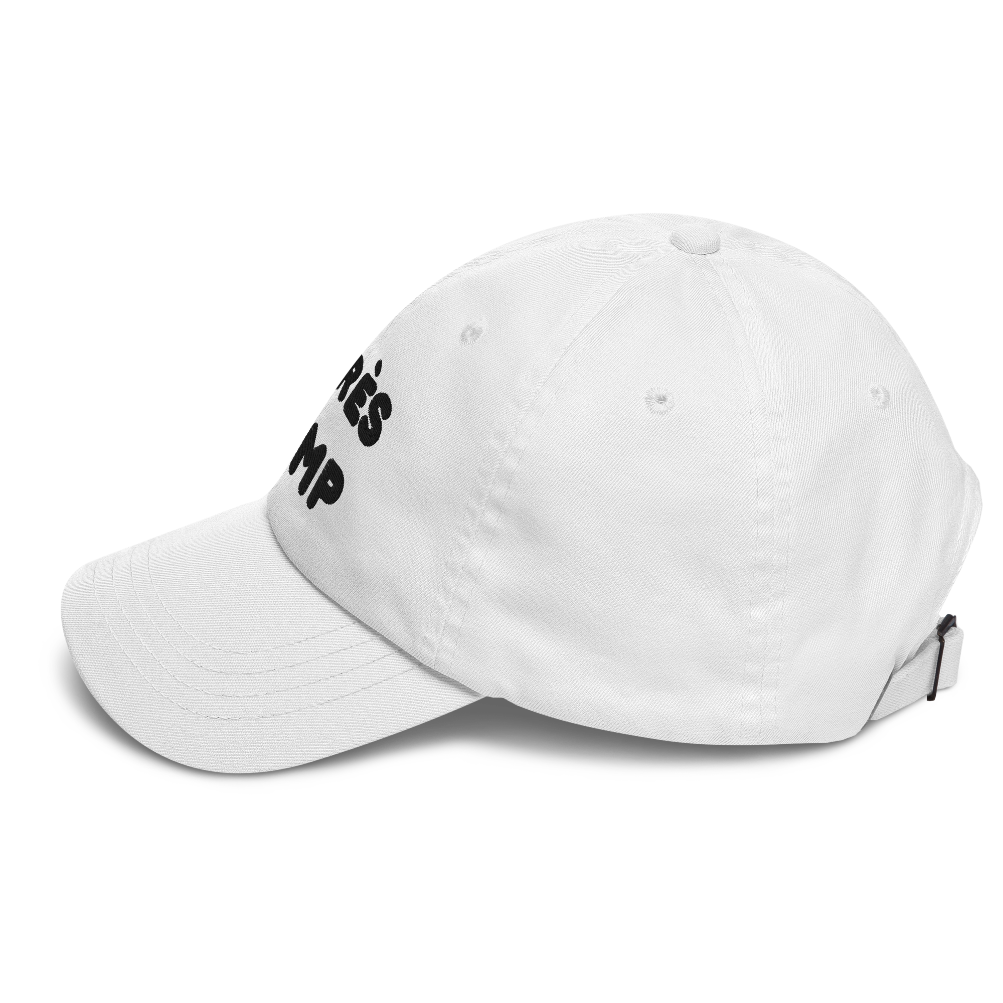 &#39;Après Camp&#39; Dad Hat - White