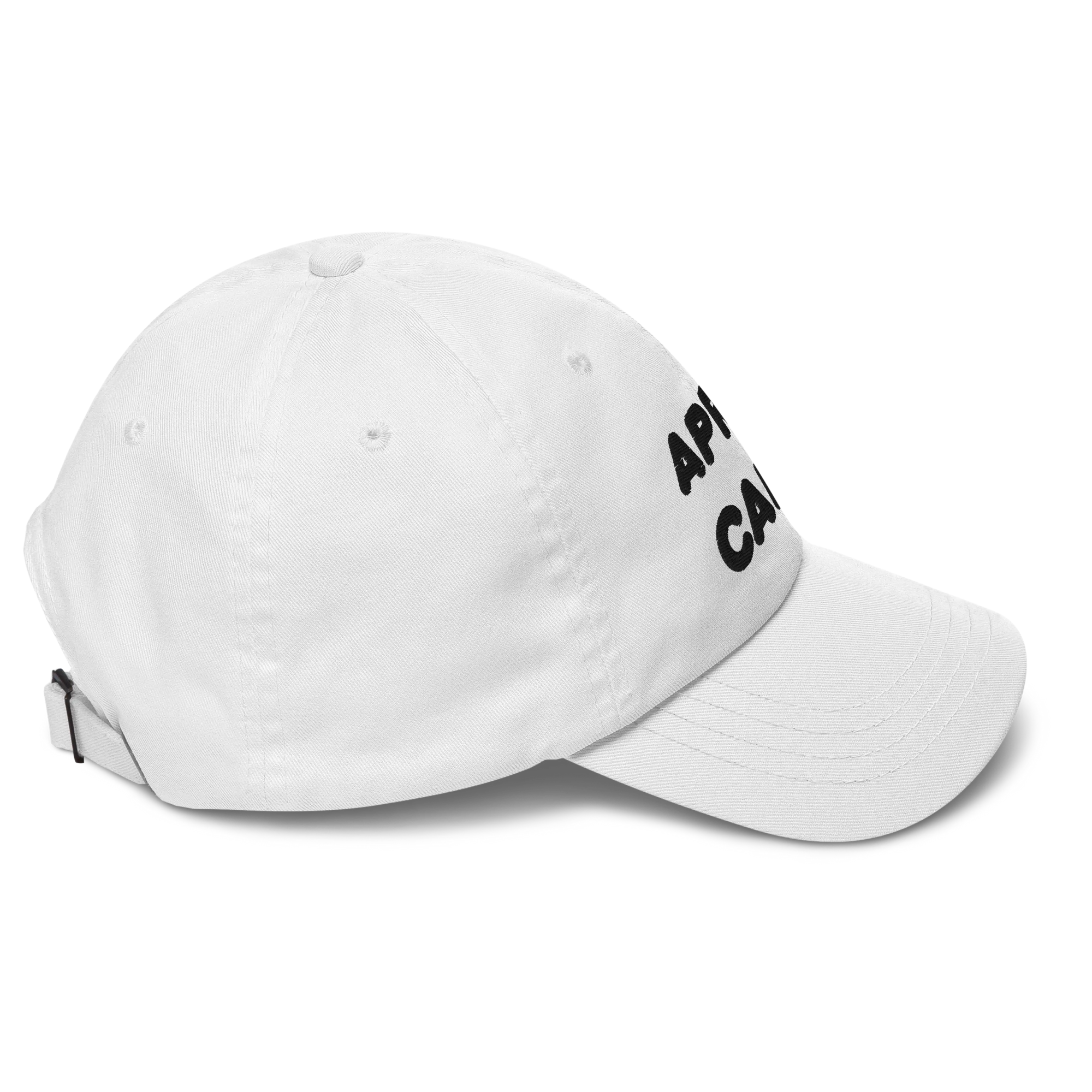 'Après Camp' Dad Hat - White