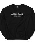 'Après Camp' Crewneck - Black