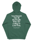 'Love You' Camp Edition Zip Hoodie - Green