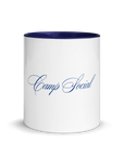 'Camp Social' Mug - Navy