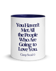 'Camp Social' Mug - Navy