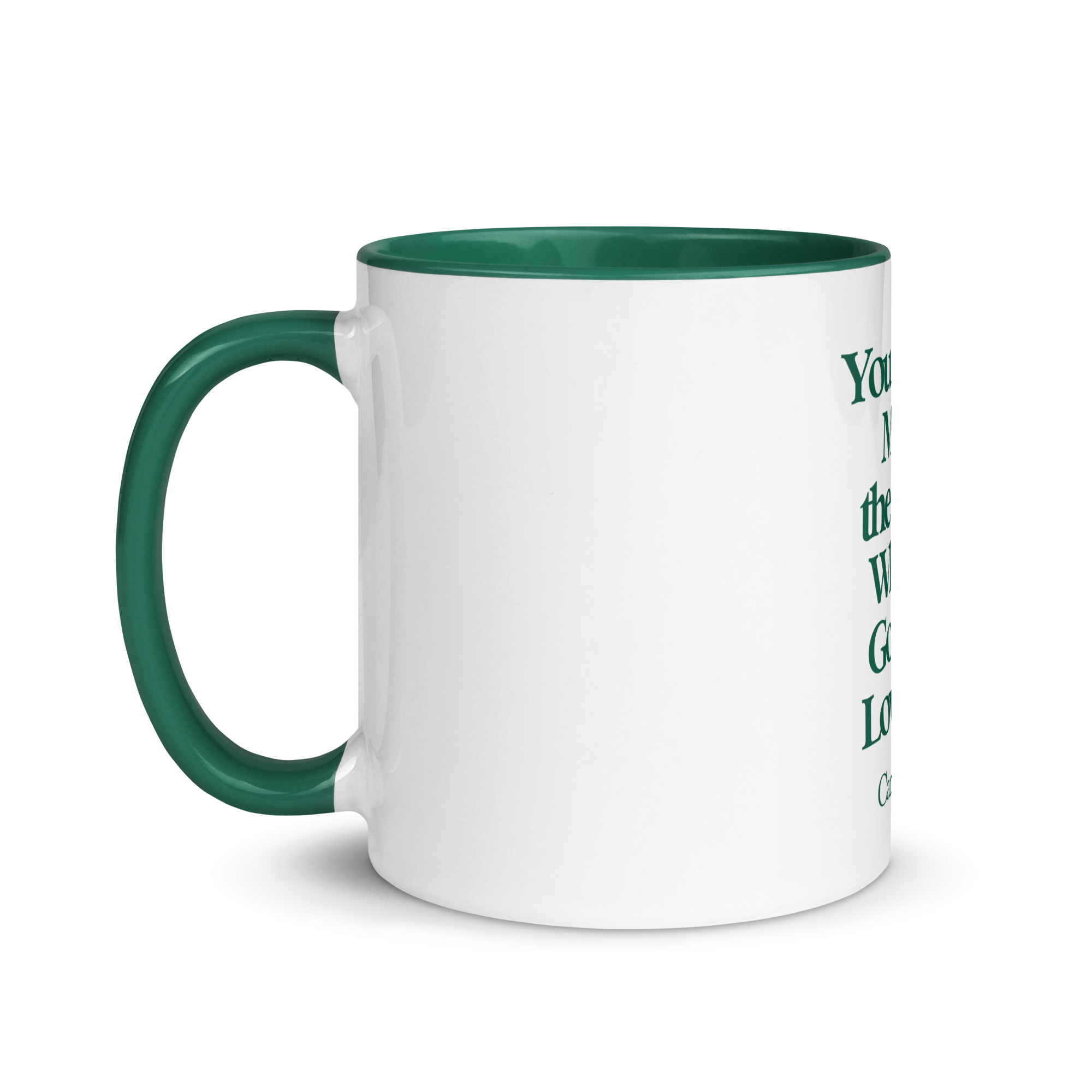 &#39;Camp Social&#39; Mug - Green