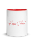 'Camp Social' Mug - Red