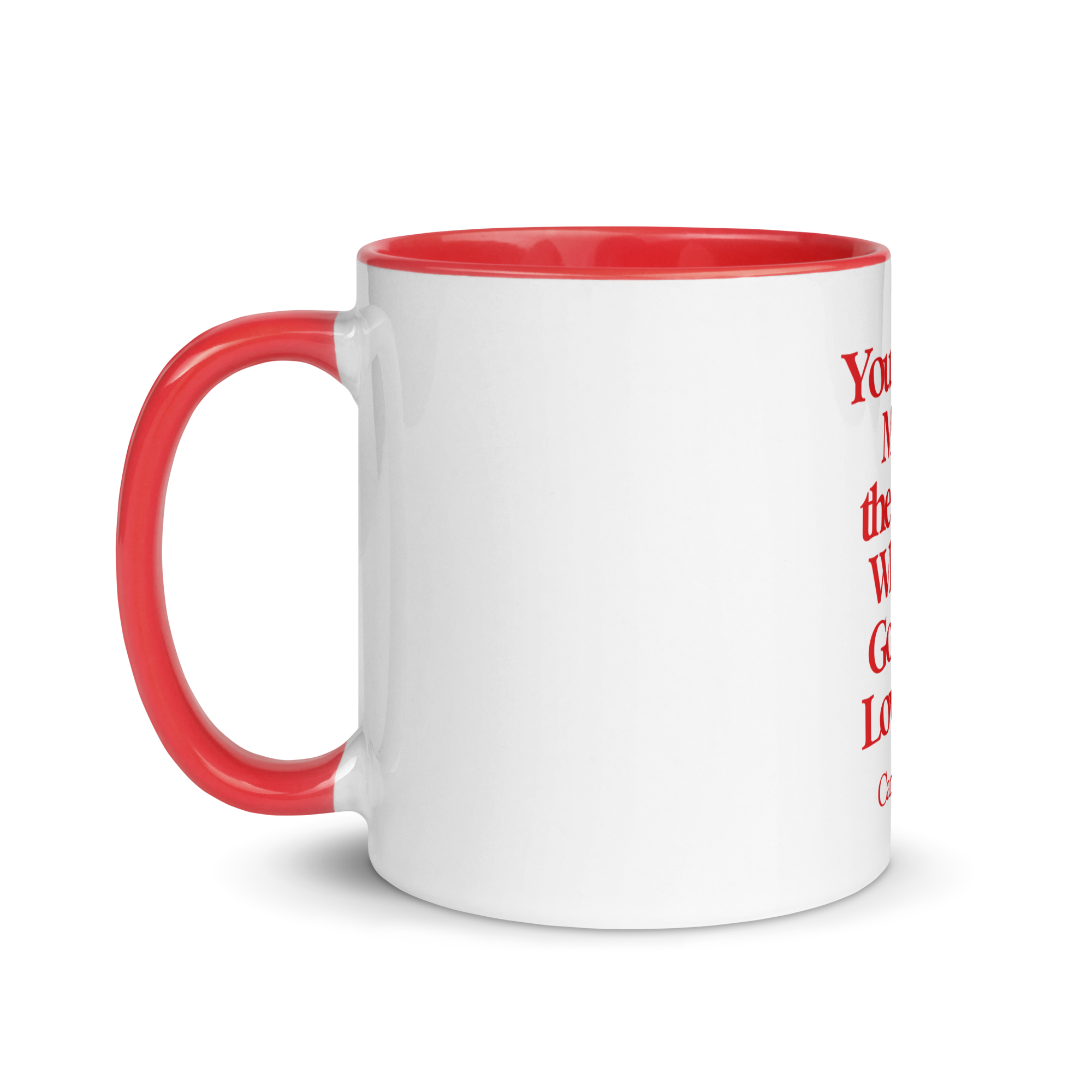 &#39;Camp Social&#39; Mug - Red